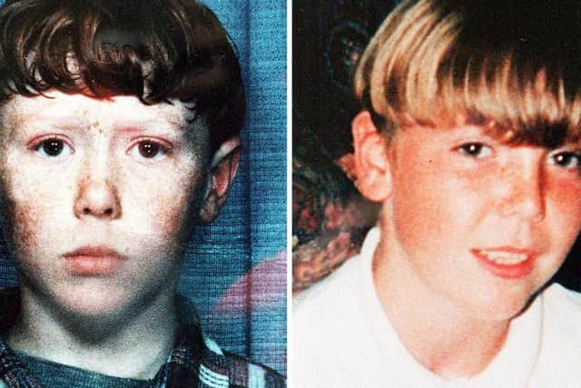 Patrick “Paddy” Warren, 11, and 13-year-old David Spencer went missing on Boxing Day, 1996 (Picture: SWNS)