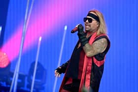 Vince Neil of Mötley Crüe had to learn to walk again after a stroke