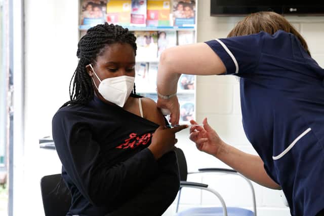 Some young people reported being told they were in a queue of thousands when attempting to book their Covid vaccine (Getty Images)