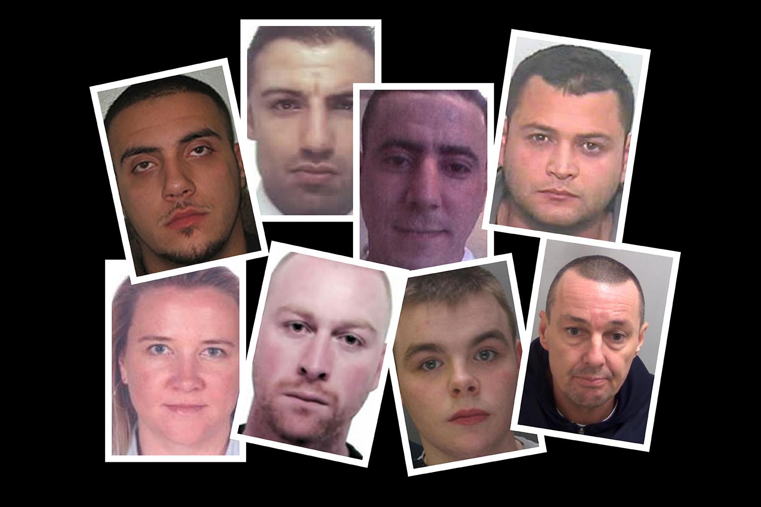 The 20 most wanted fugitives on the run from the National Crime Agency - who they are and why they are wanted
