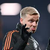Donny van de Beek of Manchester United. (Photo by Laurence Griffiths/Getty Images)
