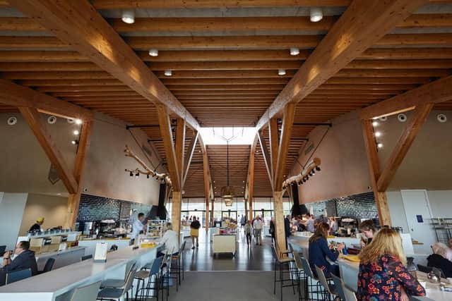 Gloucester services cafe and farm shop was ranked among the country's best