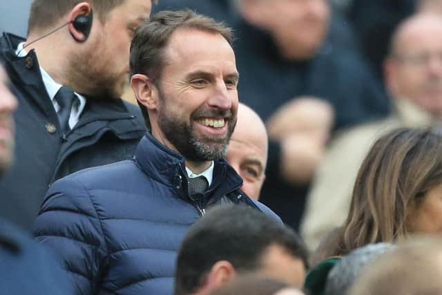 Gareth Southgate replaced Big Sam as England manager in November 2016 (Photo by LINDSEY PARNABY/AFP via Getty Images)