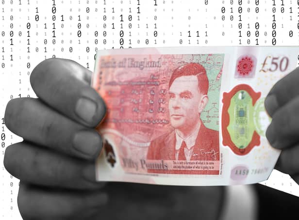 Alan Turing features on the new £50 note