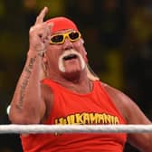 WWE Hall of Famer Hulk Hogan, pictured, will host WrestleMania 37 alongside Titus O’Neil. (Pic: Getty)