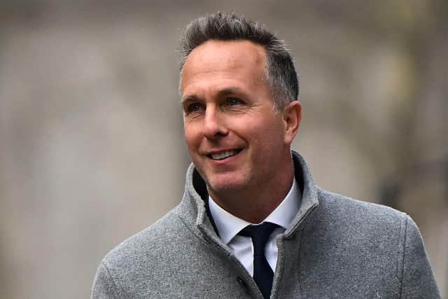 Former England cricket captain Michael Vaughan has been cleared by the CDC hearings (Picture: JUSTIN TALLIS/AFP via Getty Images)