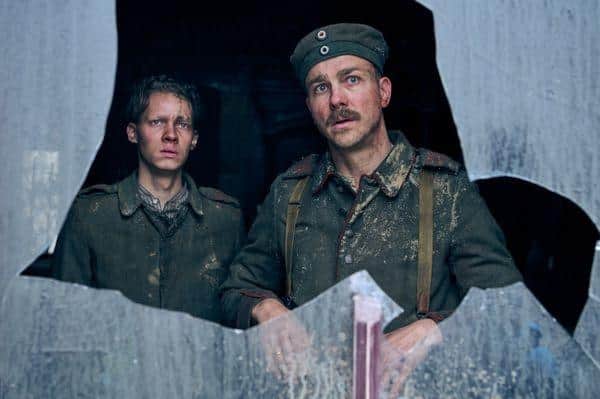 After receiving 14 nominations at the Baftas, German language film All Quiet On The Western Front is continuing its run of awards love by being the only film not in the English language to be up for the Best Picture Oscar. (Pic:NA)