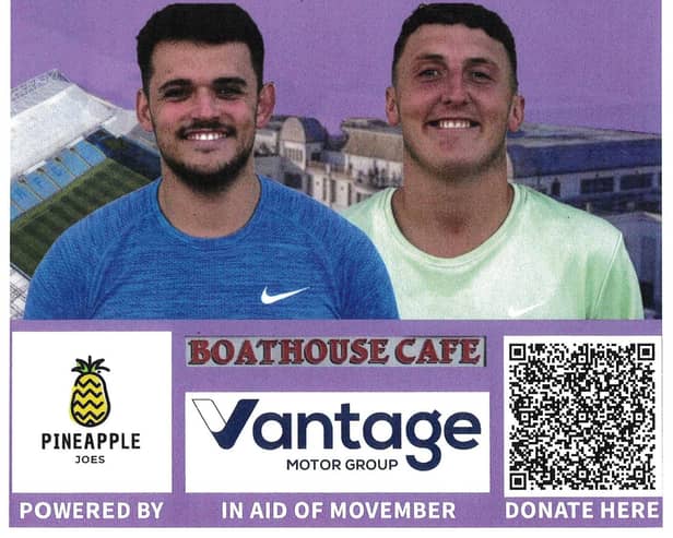 Please support these two local lads.