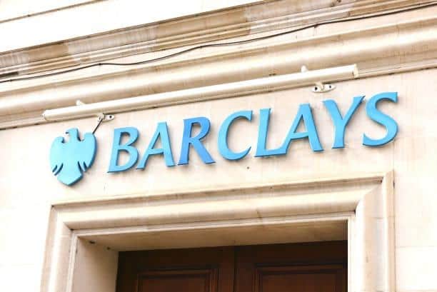 Barclays bank.