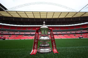 The FA Cup trophy  