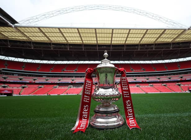 The FA Cup trophy  