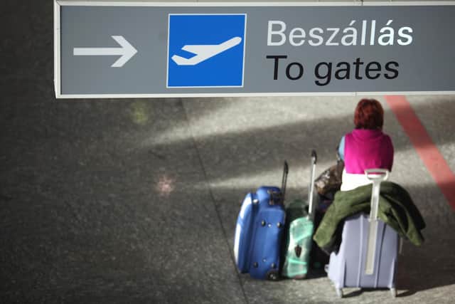 A major airport in Europe is closed after a plane skid off the runway. Picture by BALINT PORNECZI/AFP via Getty Images
