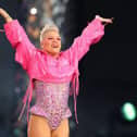 Singer P!nk revealed that she had developed food poisoning ahead of her show at Cardiff’s Principality Stadium 