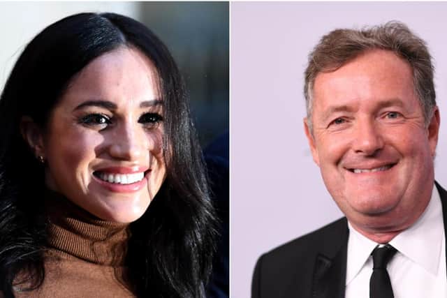 Meghan Markle and Piers Morgan were once friends who went for drinks, the presenter has claimed (Getty Images)