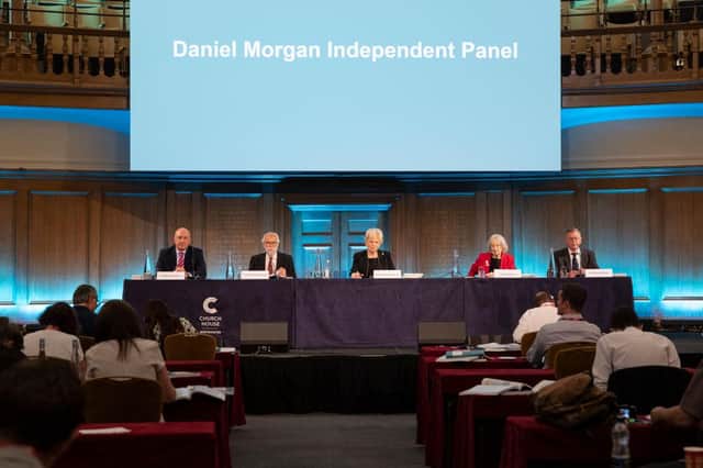 The panel accused the Met Police of "institutional corruption."
