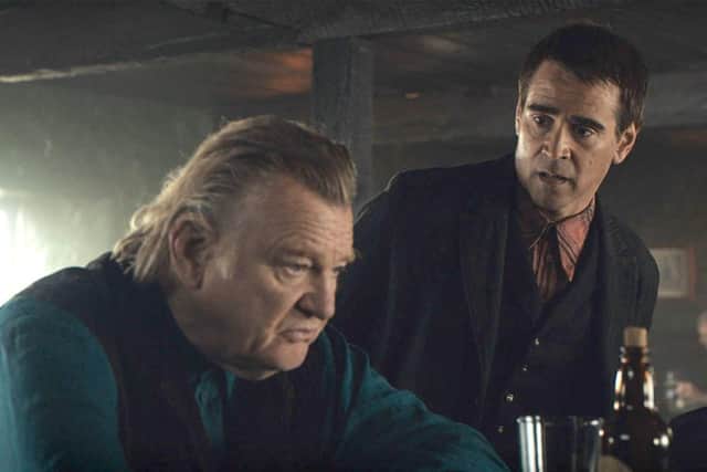 The black comedy set on an Irish Ireland follows two lifelong friends (played by Colin Farrell and Brendan Gleeson who also starred in McDonagh's In Bruges) who have a bizarre and one-sided falling out. (Pic: Banshee of Inisherin)