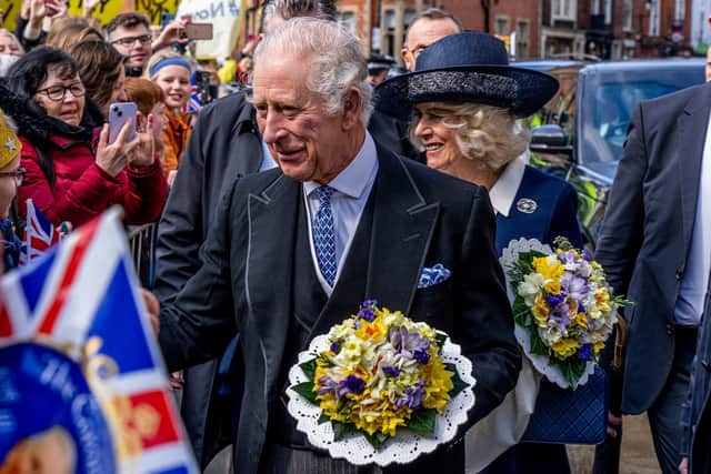 HRH their Royal Highness The King Charles and Queen Camilla