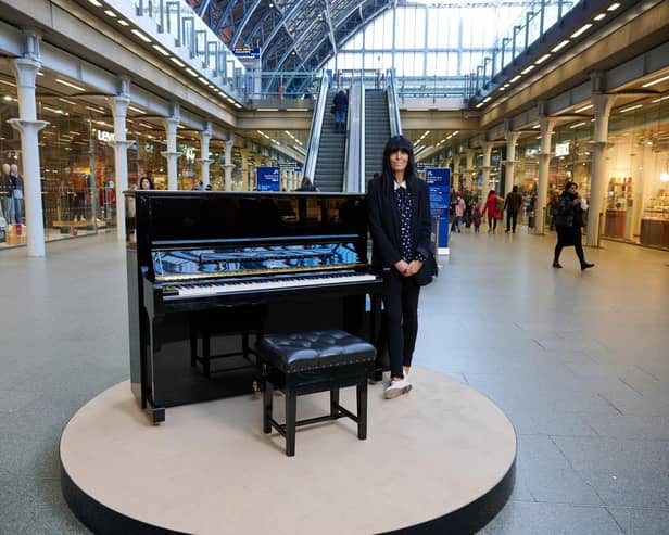 Claudia Winkleman in The Piano. Picture: PA/Channel 4.