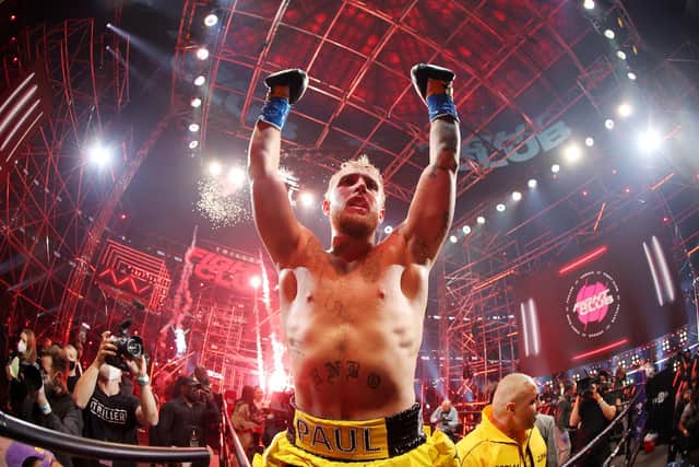 YouTube personality Jake Paul wasted little time in recording a third professional win of his fledgling boxing career when he fought former UFC star Ben Askren. (Pic: Getty)