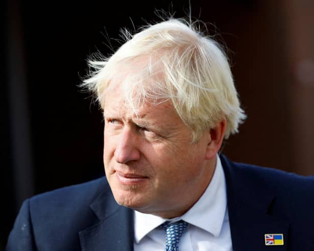 Former prime minister Boris Johnson spoke on a range of subjects during a conference in Canada.