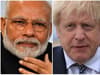 UK and India £1 billion trade deal will create more than 6,000 jobs, Boris Johnson says