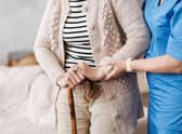 One in five workers at elderly care homes have not had their first Covid jab as restrictions on visitors are set to ease in days (Shutterstock).