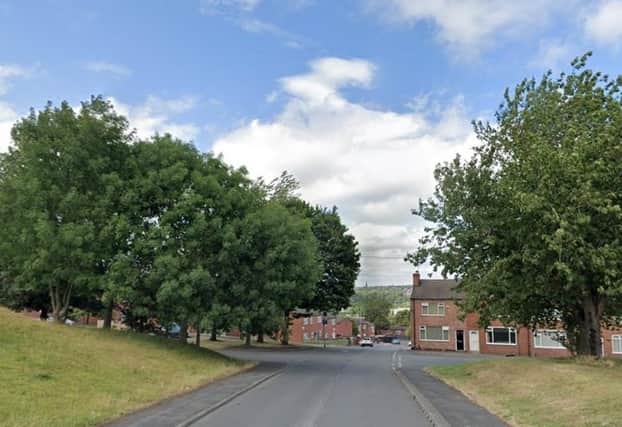 Police were called to a report of a domestic-related assault on a woman at the property in Abbott Road in Armley, Leeds.