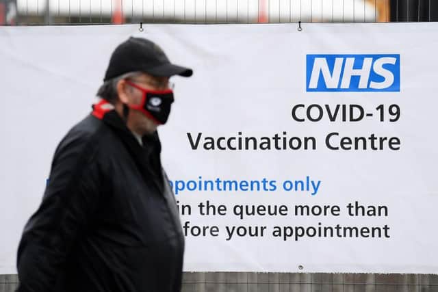 The vaccine programme continues to roll out across the UK (Photo: Alex Davidson/Getty Images)