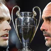 Thomas Tuchel, manager of Chelsea, and Pep Guardiola, manager of Manchester City, go head to head in the Champions League final.
