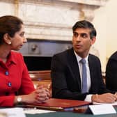 The views of young people are ignored by politicians so there is no reason for them to do anything other than ignore what is going on with leaders such as Rishi Sunak and Suella Braverman (Picture: James Manning/WPA pool/Getty Images)
