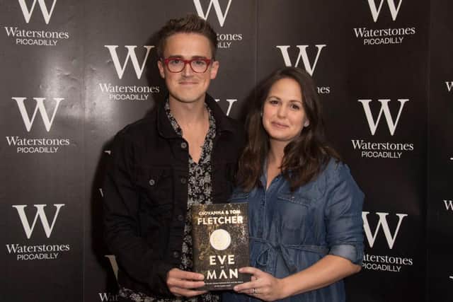 Tom and Giovanna Fletcher sign copies of their new book 'Eve Of Man' at Waterstones (Photo: Stuart C. Wilson/Getty Images)