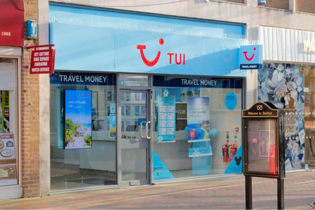 TUI is planning to close 48 more of its UK high street stores