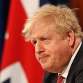 Mr Johnson was accused of making the remarks after agreeing to a second lockdown (Photo: Getty Images)