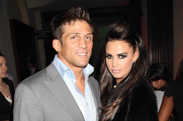 Alex Reid and Katie Price were married in 2010 after a Las Vegas wedding (Getty).