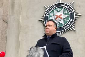 Detective Chief Inspector John Caldwell, who has been named as the off-duty police officer injured in a shooting at a sports complex in the Killyclogher Road area of Omagh, Co Tyrone, Northern Ireland. Issue date: Thursday February 23, 2023.