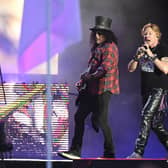 Slash and Axl Rose of Guns N' Roses PIC: Leon Neal/Getty Images