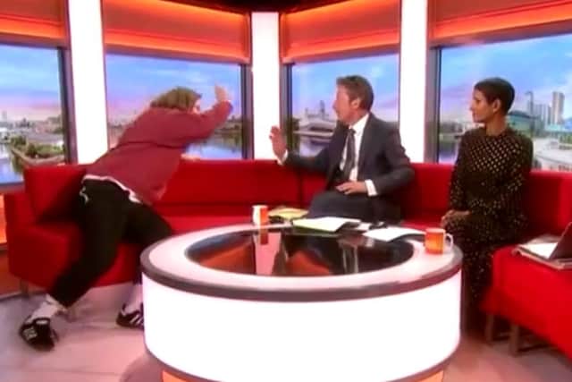 Lewis Capaldi: Breakfast TV hosts startled as Scottish singer has 'a classic breakdown of communication' on morning television