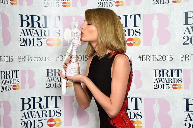Taylor Swift is the first female artist to be given the award (Photo: Ian Gavan/Getty Images)