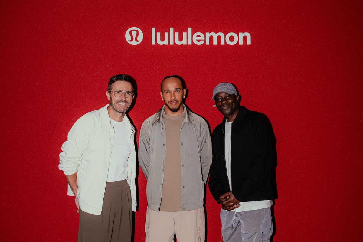 Lues Hamilton Seven-time world champion Lewis Hamilton host’s lululemon event ahead ...