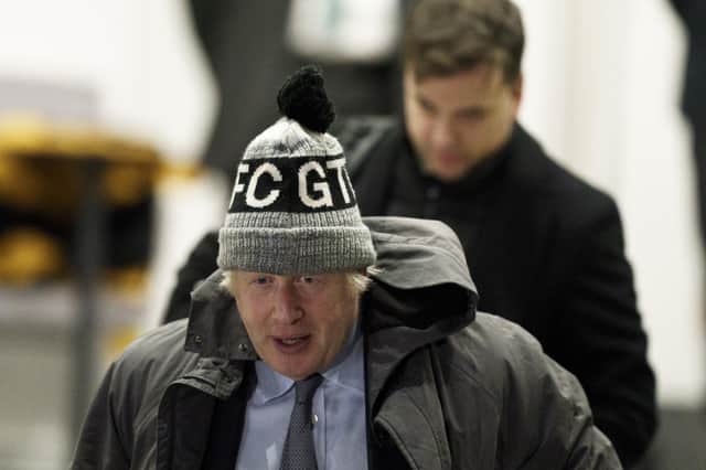 Former Prime Minister Boris Johnson leaves Dorland House in London, where he was giving evidence to the UK Covid-19 Inquiry. (Picture: Jordan Pettitt/PA)