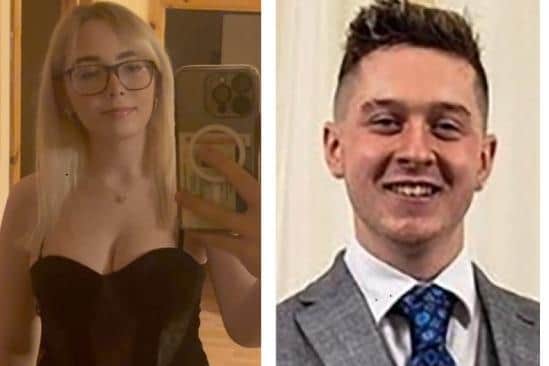 Kamile Vaicikonyte and Jamie Moore who were killed on the A5 Doogary Road near Omagh