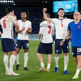Phil Foden, right, didn't feature in the quarter-final win against Ukraine.