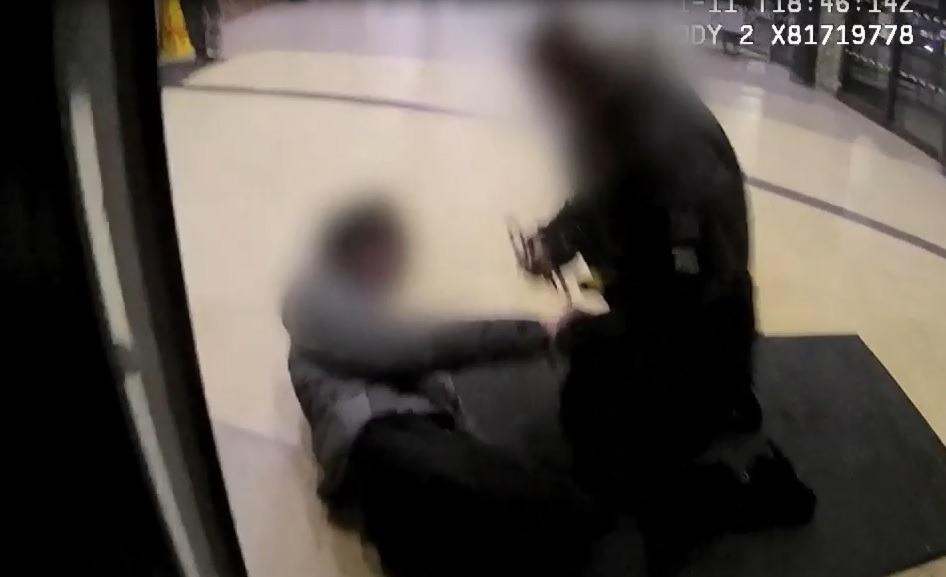 Screaming heard before police arrest 16-year-old boy with taser in dramatic bodycam footage