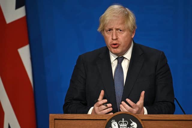 Boris Johnson announcement: what did PM say in his speech - and will Covid restrictions lift on July 19 (Photo by Daniel Leal-Olivas-WPA Pool/Getty Images)