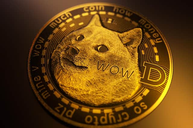 A Dogecoin-funded mini satellite, dubbed DOGE-1, will be flown on board a SpaceX Falcon 9 rocket in a mission led by Canadian company Geometric Energy Corporation. (Pic: Shutterstock)