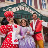 Duncan James (Blue) as Danton and Jennie Dale(CBeebies' Swashbuckle) as Cupid alongside legendary Dame Damian Williams who plays Madame Bellie Fillop