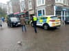 Buxton Greggs taped off as Derbyshire Police attend incident