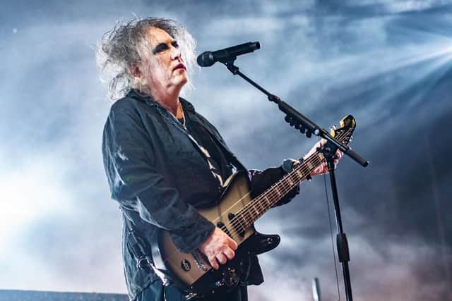 The Cure's Robert Smith at Leeds First Direct Arena. Photo: Ant Longstaff