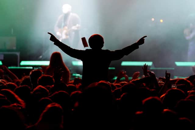 Concert-goers enjoyed one of the first non-socially distanced outdoor live music event at Sefton Park in May - in Liverpool (Getty Images)
