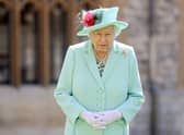 Britain's Queen Elizabeth II at her Birthday Honours ceremony in 2020(Getty Images)